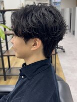 ナム 錦糸町(NAM)&nbsp;MEN’S/リバースセンターパート/ニュアンスパーマ/錦糸町