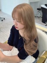 ラヴィ(Lavie)&nbsp;ハイライトレイヤーカットダブルカラーイルミナカラー縮毛矯正
