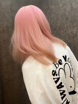 ニルバ(niLva) ブリーチダブルカラー透明感ピンクベージュ