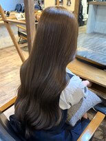 マスカリ(muscali)&nbsp;星華,縮毛矯正,ストレートパーマ,ミルクブラウン