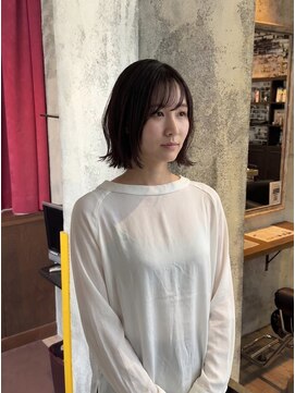 モードケイズ テソロ店(MODE K's) 【こなれ感UP】外はねボブ×透明感カラー