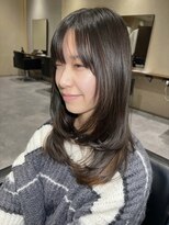ジアン バイ ミルボン 西宮ガーデンズプラス(GIEN by milbon)&nbsp;ハッシュカット/グレージュ/デザインカラー/西宮北口