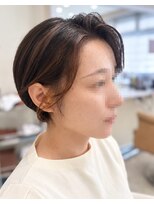 ミューズ(muze)&nbsp;白髪ぼかしハイライト＋似合わせカット