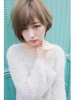 シエン 本店(CIEN)&nbsp;CIEN by ar hair『片瀬真吾』ショートボブ＋ベージュ