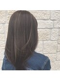 ハイライト＆グレージュで憧れカラーに♪