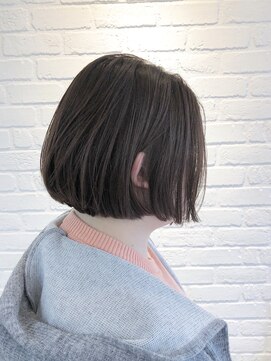 デイジー インデックスヘア 大島店(DAISY index hair) 大人レイヤーボブ_クールショートボブルフ