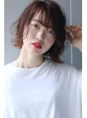 《LIPSderico》ひし形ボブ×外はねパーマ