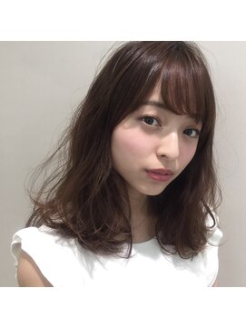 アピッシュ ギンザ(apish ginza) tomoヘア＊似合わせダメージレスパーマ　ミディアム