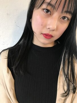 シーク(seek) 【seek菜月】前髪がかわいいストレートロング【長野 松本】