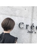 艶感の重視のショートボブ