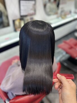 ライフゴーズオン 羽村店(Life goes on) 髪質改善ストレート