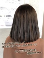 レヴェリーヘア 倉敷店(Reverie hair) #アッシュカラー #暗髪カラー #透明感カラー