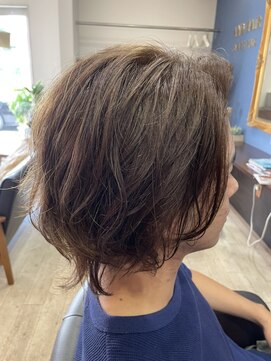 アンド ヘアー(and hair) メンズウルフカット