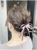 ゆるふわヘアセット