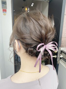 サロンドミルク 溝の口店(salon de MiLK) ゆるふわヘアセット