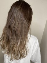 フロート 小阪店(float)&nbsp;シルキーべージュ_マロンベージュ Aラインボブ かきあげ