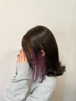 ヘアハウス ルアナ(Hair House Luana by NYNY)&nbsp;イヤリングカラーパープル☆