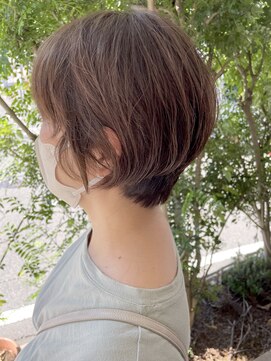 リリー(Lily) 【Lily】大人女性におすすめ◎丸みショートボブ..野田