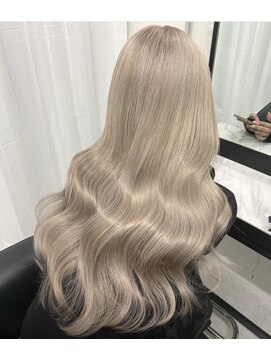 ウィステル ブロンドベージュ☆ホワイトブロンド/エクステ/ミルクティー