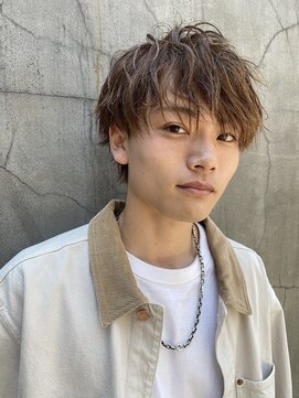 グリーン 登戸(green) 【YOSHI】 メンズショート×ハイライトカラー