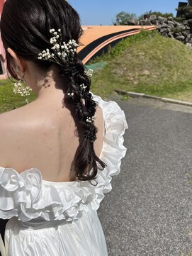 フレーム なんば店(FRAME) ヘアセットさせていただきました^^