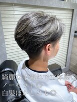 ヨシザワインク バンダイ(YOSHIZAWA Inc. BANDAI)&nbsp;ホワイトメッシュ/下越美容室/中越美容室/上越美容室/メンズ床屋