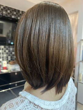 ブリング バイ スノードロップ 吉祥寺(BRING by Snowdrop) 前髪/マチルダボブ/ピンクベージュ/インナーグレージュ/吉祥寺