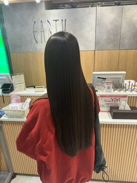 アース 錦糸町店(HAIR&MAKE EARTH) 髪質改善ストレート～理想の後ろ姿