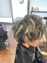 ヘアーショップ エヌアンドエー 幸手店(hairshop N&A) 無造作ナチュラルスパイラルパーマ×メッシュ#2