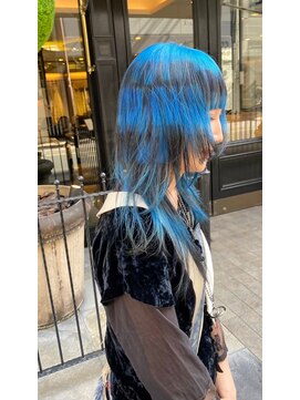 フィン(fin,) fin,/ブリーチ/パーマ/ハイトーン/ダブルカラー/インナーカラー