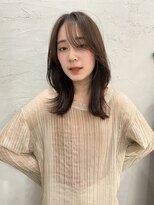 エレン 池袋(ElEn.)&nbsp;顔タイプ診断×骨格診断/大人ミディアムで似合わせカット