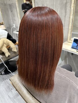 パダ(PADA) オレンジブラウンストレート♪