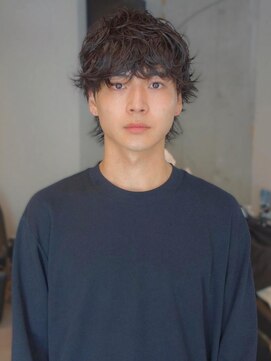 シティ(sity.) メンズカット　ケアパーマ　マッシュショート　ツーブロック