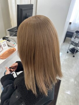 ワンズリー 本厚木店(ONE's ly) イメチェン/レッドブラウン/フルバング/似合わせカット/本厚木駅