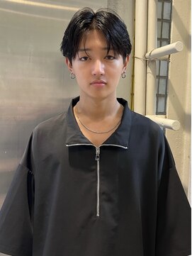 ゼストプール(ZEST POOL) 韓国ヘア　スパイキーカルマ　センターパート