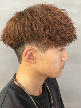 バース バイ ハピネス(BIRTH by happiness) 奈良men's縦落ちツイストスパイラルパーマ