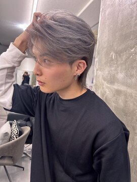 メンズサロン キング 梅田店(Men’s salon K!ng) 波巻きツイストスパイラルパーマ/フェザーパーマ/眉毛/メンズ