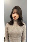 くびれヘア/レイヤーカット/greige