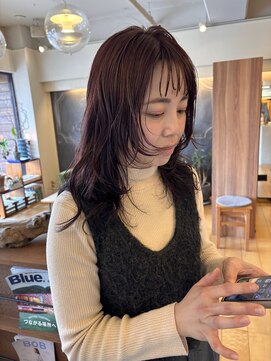 ヘア プロデュース キュオン(hair produce CUEON.) ウルフレイヤー/フェイスレイヤー/大人可愛い/