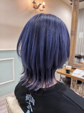 ラボヌールヘアーノーブル 新越谷店(La Bonheur hair noble) 極上髪質改善/ブルーバイオレット【美髪】【イメチェン】