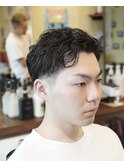 ナチュラルパートメンズパーマ