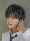 初めてのパーマでも◎ラフな質感が人気のシャドウパーマ