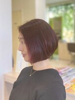 トライスター(TriStar)&nbsp;ダークレッド/フェイスフレーミング/ハイライトカラー