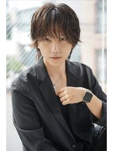 アルス ウィズ アクロス オモテサンドウ(aluss with AKROS omotesando) 毛流れパーマ×ウェットラフスタイル