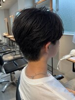 シーフ 千葉(Cyf)&nbsp;リバースセンターパートフェザーショート韓国ビジネス千葉駅保立