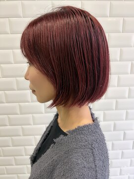 アピィス(APPiiS) ワインレッドボブ【ボブミニボブワインレッド横浜西口】