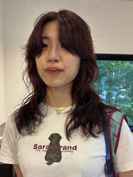 アクセント ヘアーセッション(ACCENT,HAIR SESSION) ニュアンスパーマ/ミディアムレイヤー