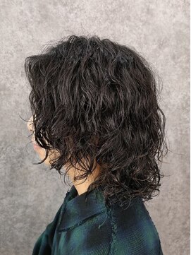 ライズ 綾瀬店(RISE) メンズロングレイヤースパイラルパーマ