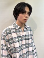 アンジェ(ange)&nbsp;センターパート/ニュアンスパーマ/毛流れパーマ(加藤玲)