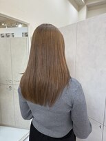 ラ ポルト ドゥ サワ(La Porte de SAWA)&nbsp;長野市美容室/髪質改善◎艶感ナチュラルベージュ